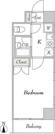 BluRock秋葉原(フォレシティ秋葉原)の物件間取画像